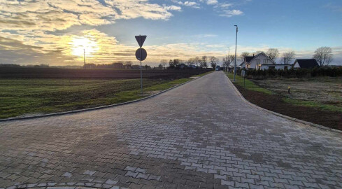 Nowe drogi, kanalizacja i oświetlenie - grafika