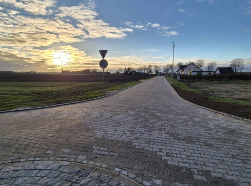 Nowe drogi, kanalizacja i oświetlenie - grafika