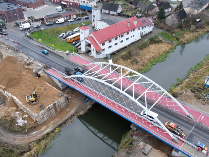 Mosty w Ujściu gotowe. Nie ma już wahadła - grafika