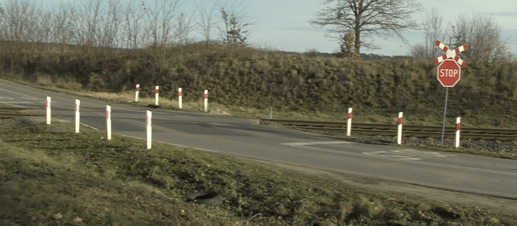 Niebezpieczny przejazd kolejowy?