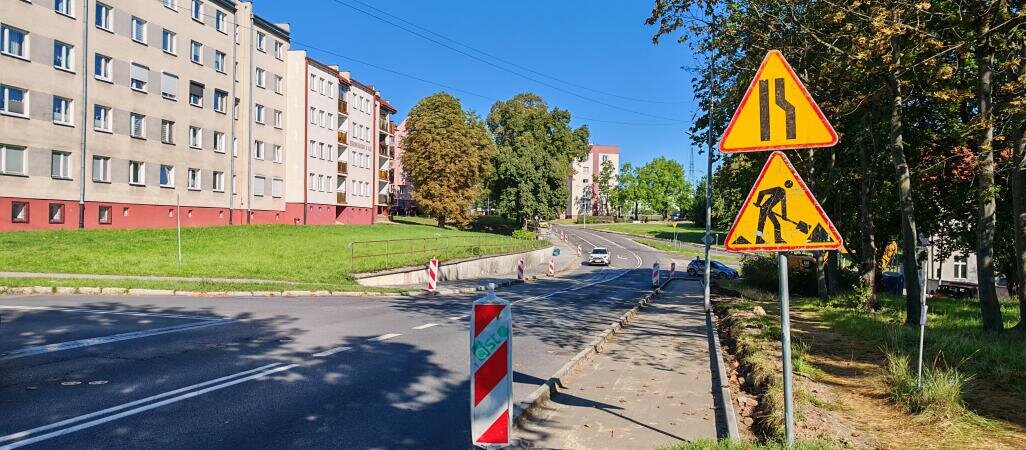 Remont i objazdy na dużym osiedlu