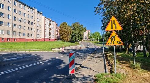 Remont i objazdy na dużym osiedlu - grafika