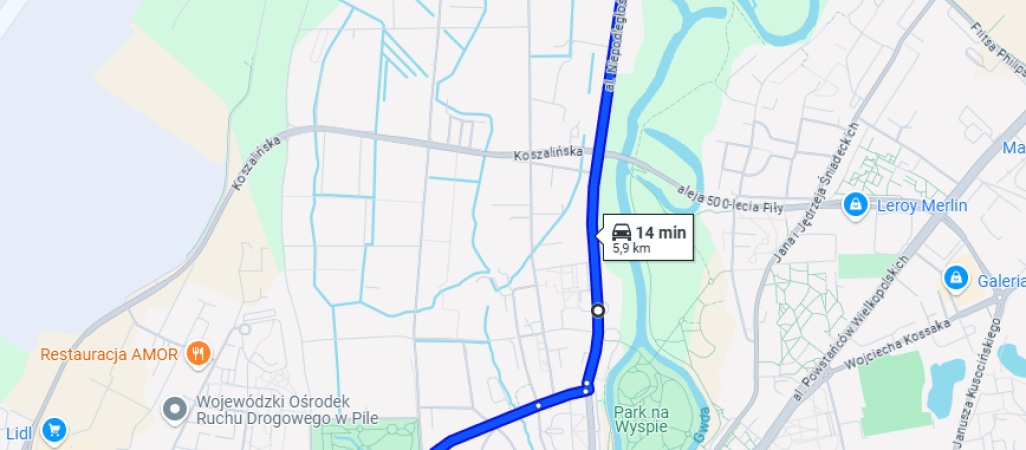 Utrudnienia w ruchu w centrum Piły