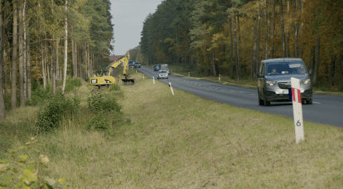 Po nowej ścieżce zamiast po ruchliwej ulicy - grafika