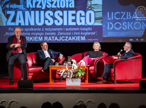 Krzysztof Zanussi o poszukiwaniu metafizyki - grafika