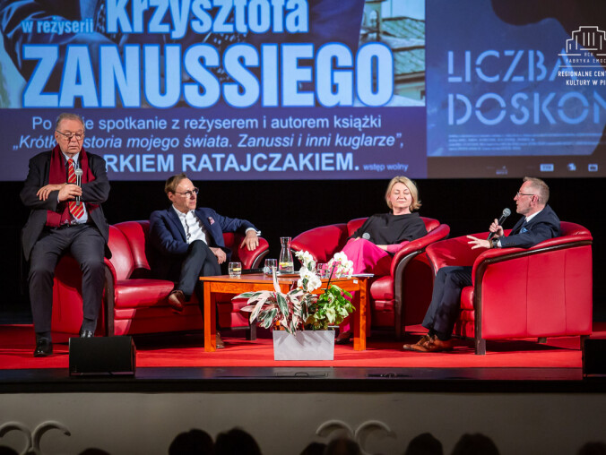 Krzysztof Zanussi o poszukiwaniu metafizyki - grafika
