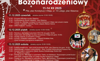 Program Pilskiego Jarmarku Bożonarodzeniowego