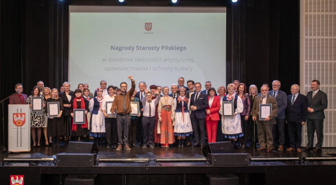 Ludzie kultury powiatu pilskiego nagrodzeni - grafika