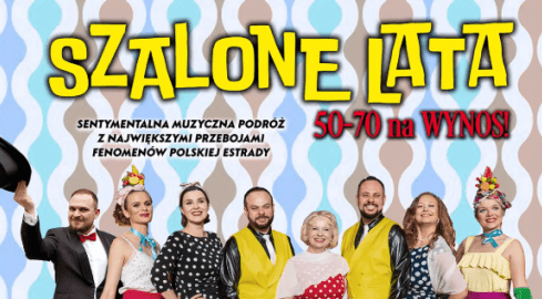 Szalone lata 50-70 na wynos - grafika
