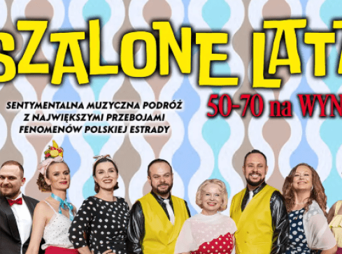 Szalone lata 50-70 na wynos - grafika
