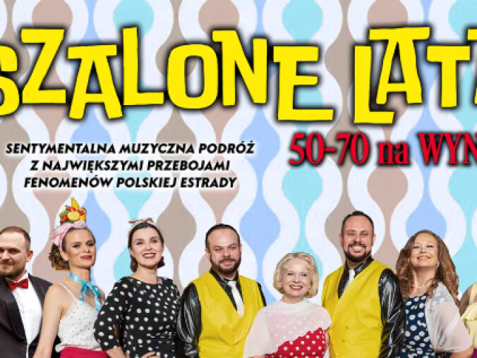 Szalone lata 50-70 na wynos - grafika