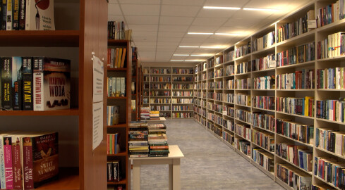 Biblioteka po remoncie - grafika