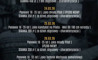 Poszukiwani statyści do filmu w Pile