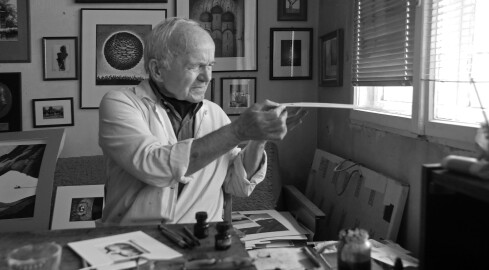 Reportaż fotograficzny o pilskich artystach - grafika