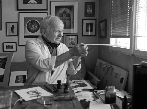 Reportaż fotograficzny o pilskich artystach - grafika