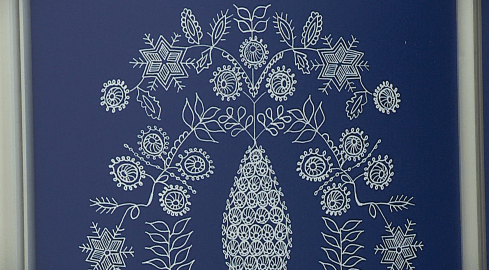 Skarby Przybylskiego, czyli wzory haftów z czarnkowszczyzny - grafika