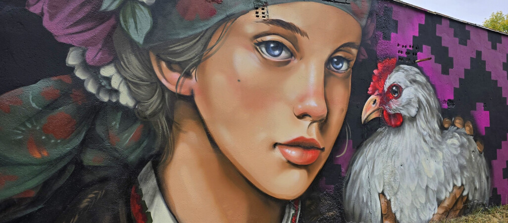 Nowy mural na terenie PIły