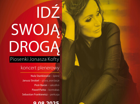 Darmowy koncert piosenek Jonasza Kofty - grafika