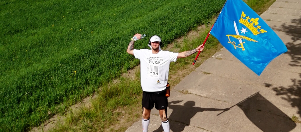 Przebiegł z Wałcza do Mielna