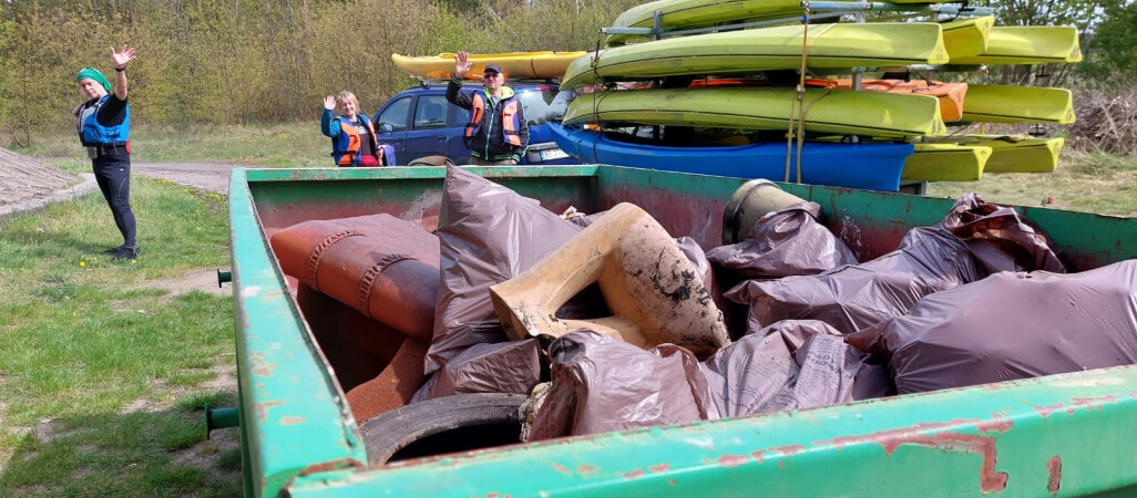 Dni Ziemi. Sprzątanie Gwdy i terenów nadbrzeżnych