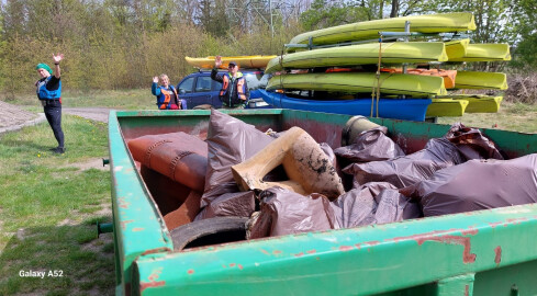 Dni Ziemi. Sprzątanie Gwdy i terenów nadbrzeżnych - grafika