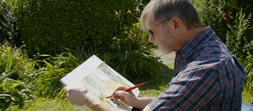 Bombardowanie Lwowa. Artysta z tego miasta dowiedział się o tym w Tucznie