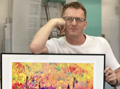 Fotograficzne malarstwo Dariusza Michalskiego - grafika