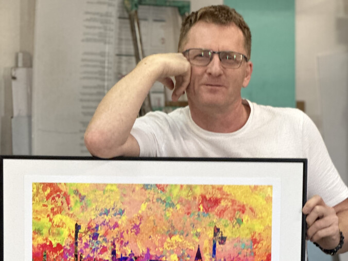 Fotograficzne malarstwo Dariusza Michalskiego - grafika