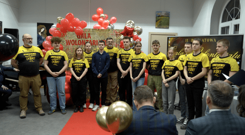 Wolontariusze zostali nagrodzeni - grafika