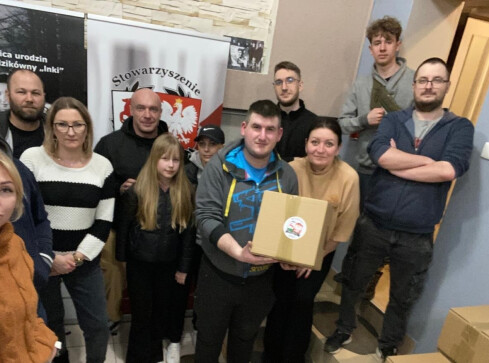 Dary od pilan dla Polaków na Litwie - grafika