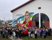 Olimpijka ma swój mural w rodzinnej miejscowości - grafika