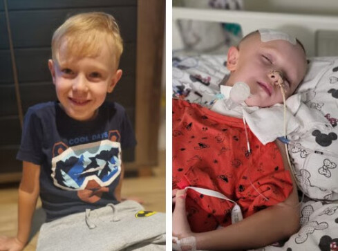 Dramat pierwszoklasisty. Chłopiec się nie poddaje - grafika