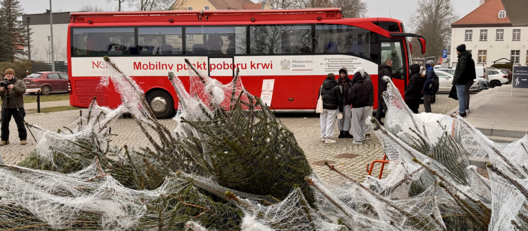 Choinka za krew. Tym razem dedykowana paralotniarzowi
