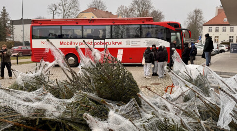 Choinka za krew. Tym razem dedykowana paralotniarzowi - grafika
