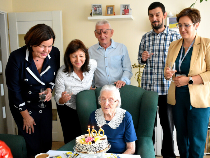 Zofia Kamińska z Piły skończyła 100 lat - grafika