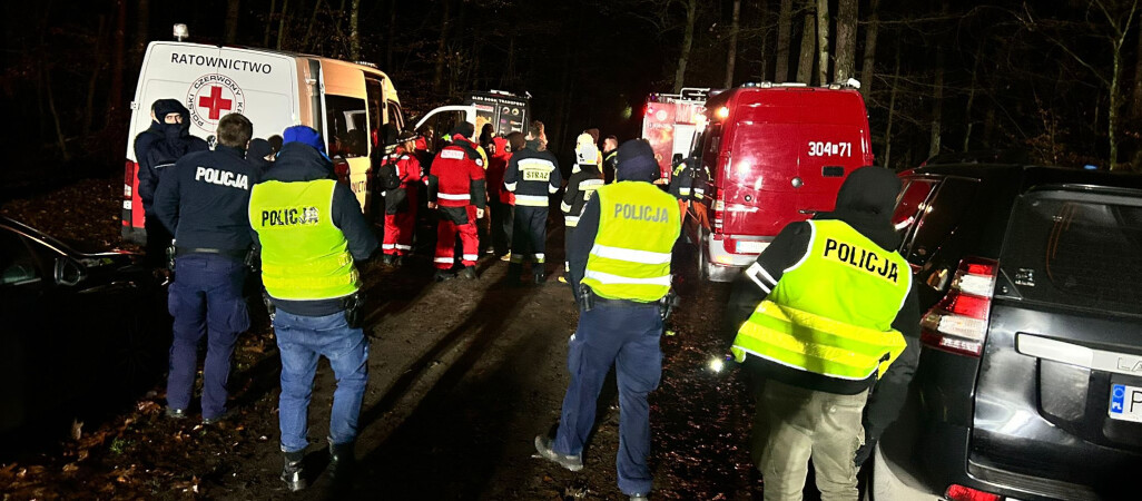 Trwają poszukiwania zaginionego grzybiarza