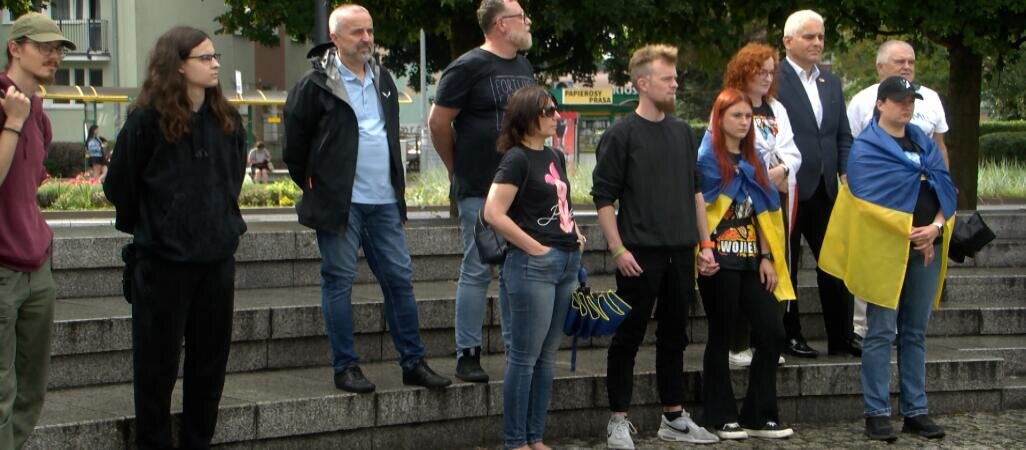 Protestowali przeciwko fali nienawiści do Ukraińców