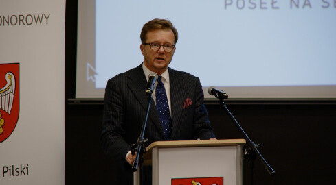 Europoseł Michał Wawrykiewicz z wizytą w Pile - grafika