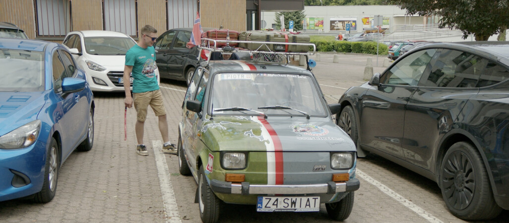 "Pan Samochodzik" z Malucha