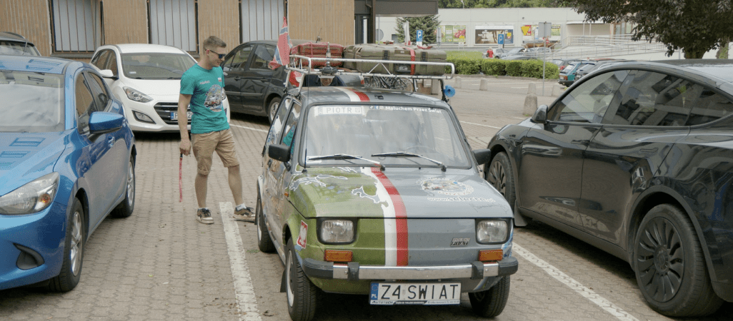 "Pan Samochodzik" z Malucha