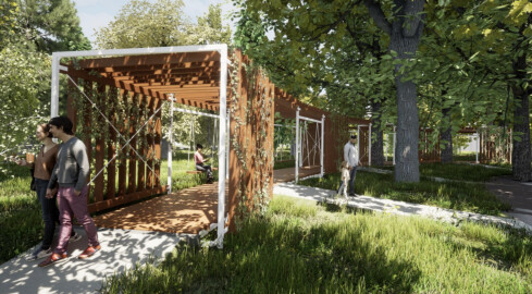 W mieście będą pergole - grafika