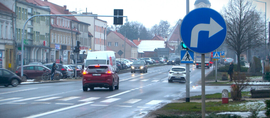 Utrudnienia na Drodze Krajowej nr 11 w Jastrowiu