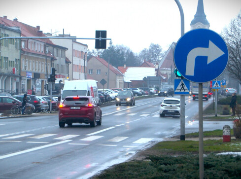 Utrudnienia na Drodze Krajowej nr 11 w Jastrowiu - grafika