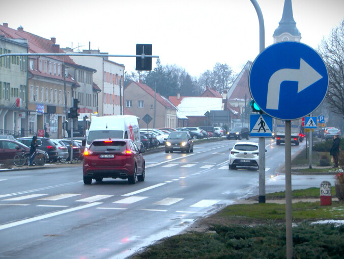 Utrudnienia na Drodze Krajowej nr 11 w Jastrowiu - grafika