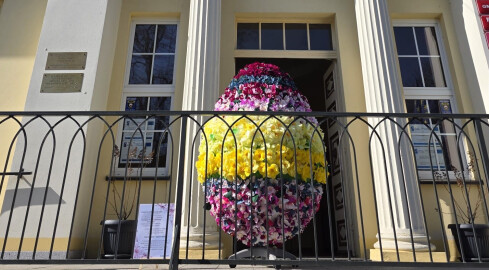 Gigantyczna pisanka - grafika