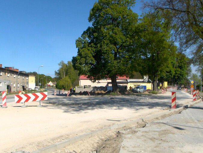 Remont Parkowej w Mirosławcu - grafika