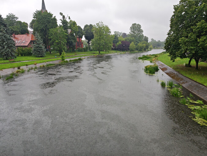 Możliwe gwałtowne wzrosty stanu wód w rzekach - grafika