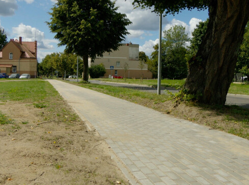Nowe chodniki w Pile z budżetu obywatelskiego - grafika