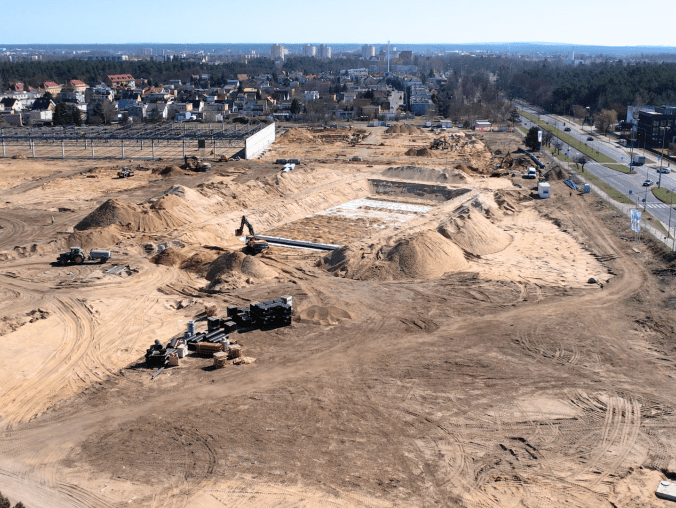 Tu powstaje park handlowy - VIDEO - grafika