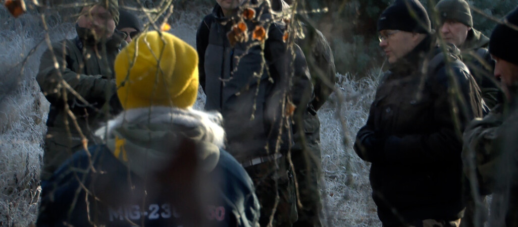 Szukali śladów dawnego obozu jenieckiego